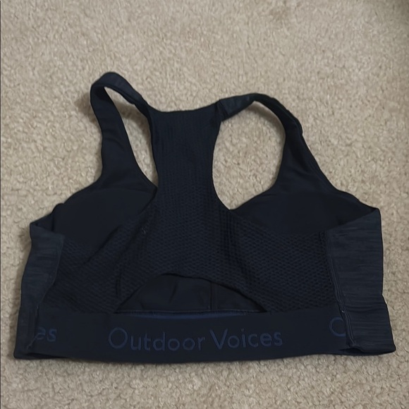 Outdoor Voices Other - Outdoor Voices Black Sports Bra